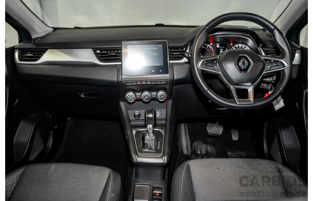 01/2023 Renault Captur Life (FWD) XJB MY23 4d Wagon Smokey Blue Turbo 1.3L