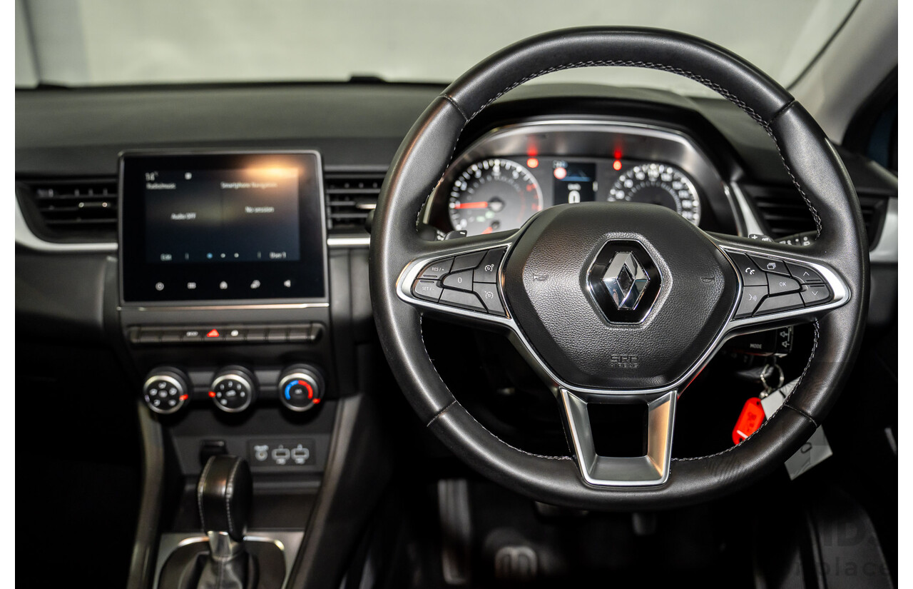 01/2023 Renault Captur Life (FWD) XJB MY23 4d Wagon Smokey Blue Turbo 1.3L