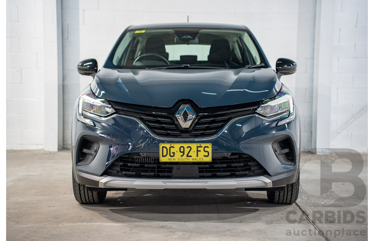 01/2023 Renault Captur Life (FWD) XJB MY23 4d Wagon Smokey Blue Turbo 1.3L