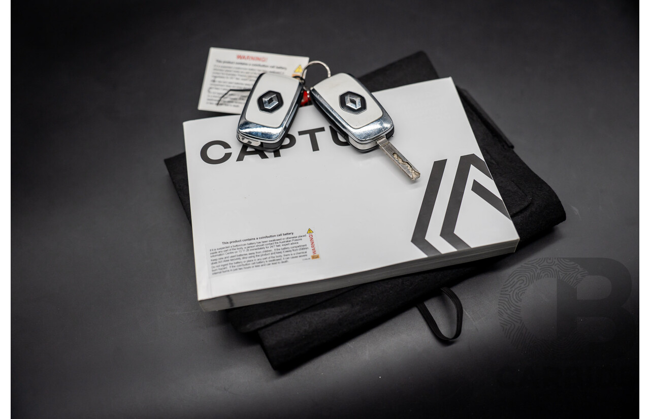 01/2023 Renault Captur Life (FWD) XJB MY23 4d Wagon Smokey Blue Turbo 1.3L