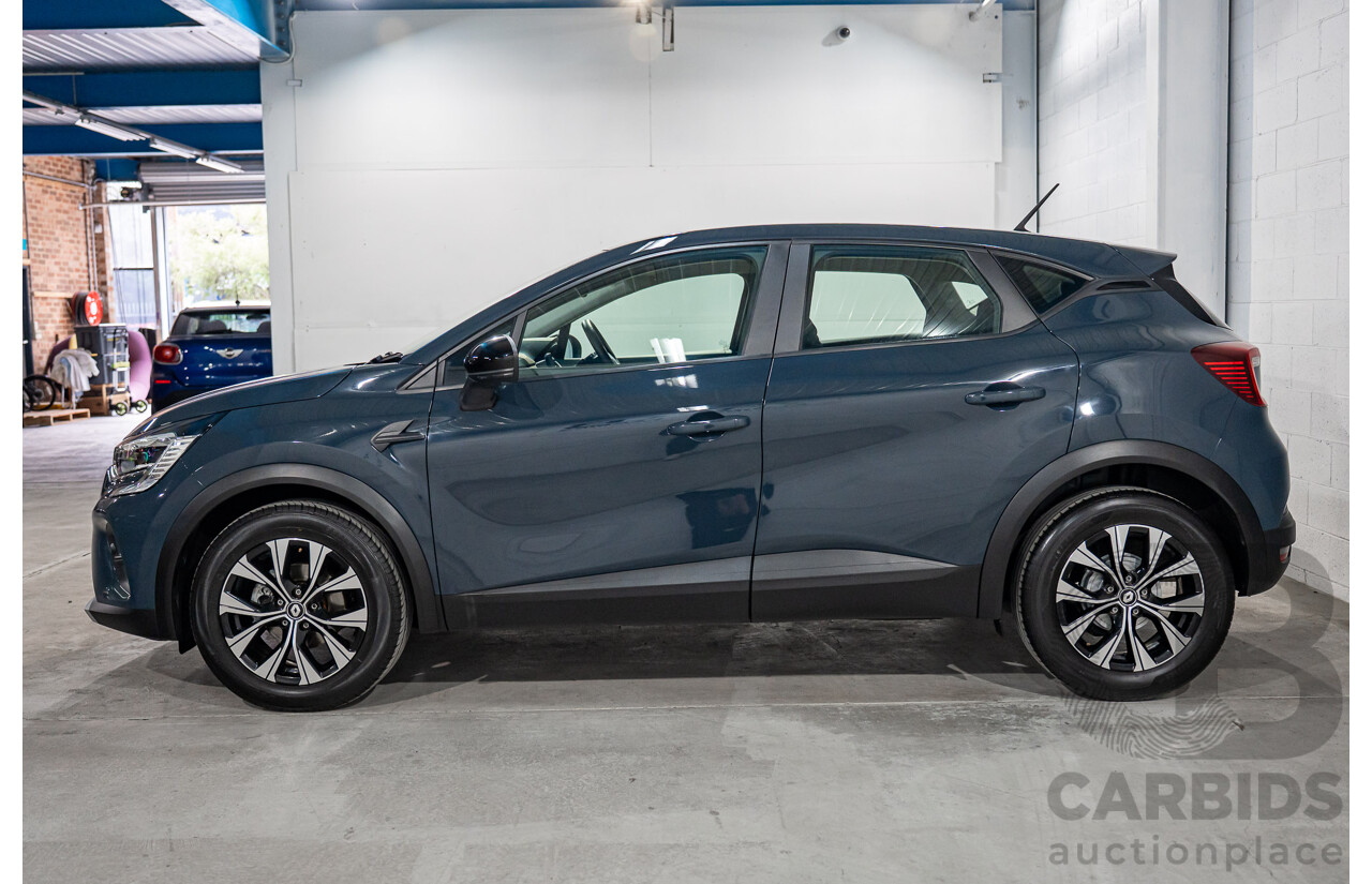 01/2023 Renault Captur Life (FWD) XJB MY23 4d Wagon Smokey Blue Turbo 1.3L