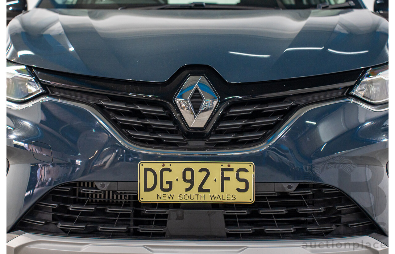01/2023 Renault Captur Life (FWD) XJB MY23 4d Wagon Smokey Blue Turbo 1.3L