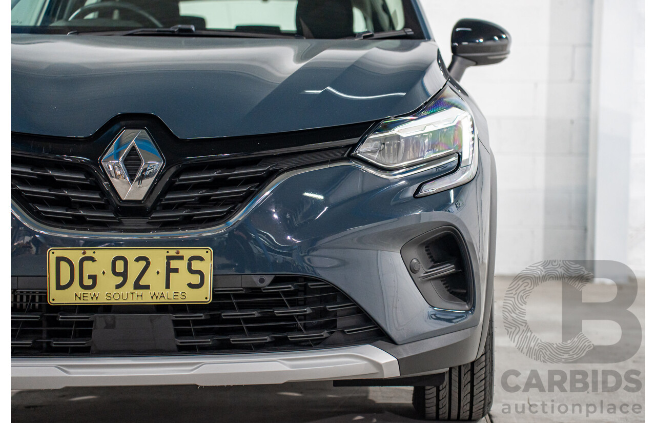 01/2023 Renault Captur Life (FWD) XJB MY23 4d Wagon Smokey Blue Turbo 1.3L