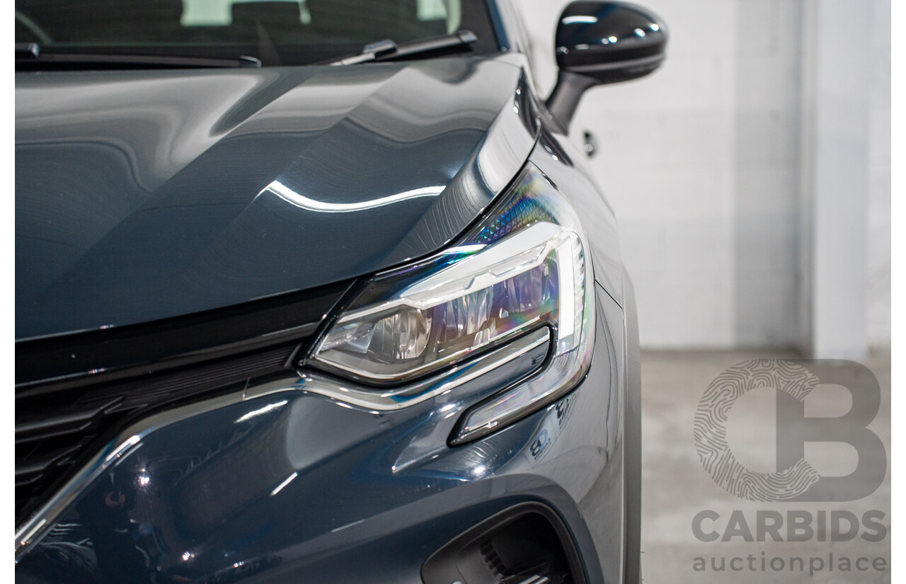 01/2023 Renault Captur Life (FWD) XJB MY23 4d Wagon Smokey Blue Turbo 1.3L