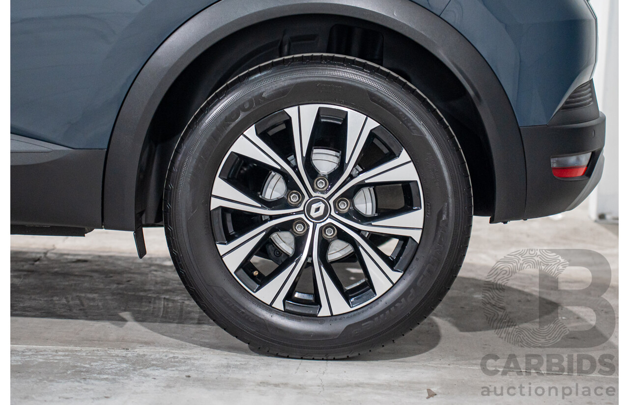 01/2023 Renault Captur Life (FWD) XJB MY23 4d Wagon Smokey Blue Turbo 1.3L