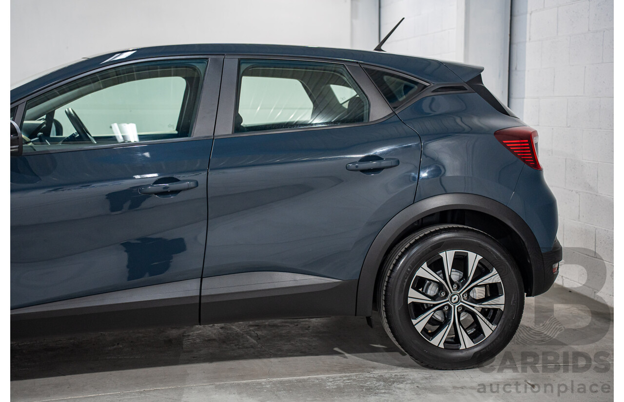 01/2023 Renault Captur Life (FWD) XJB MY23 4d Wagon Smokey Blue Turbo 1.3L