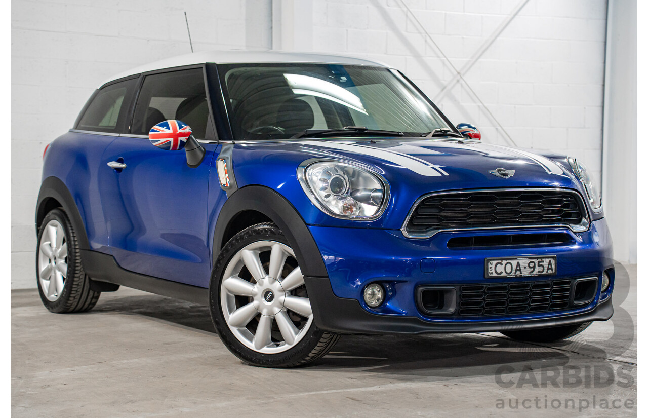 6/2013 Mini Paceman Cooper S R61 - Lot 1612007 | CARBIDS
