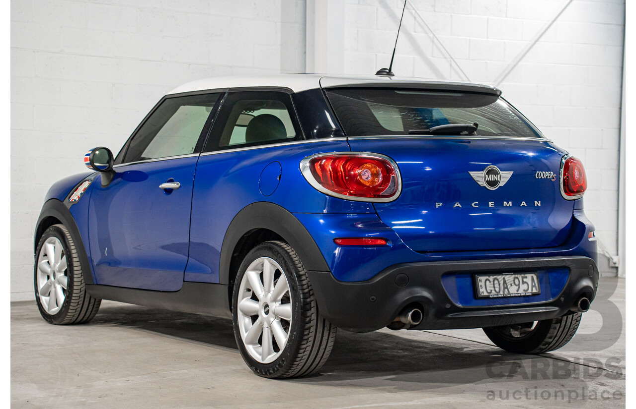 6/2013 Mini Paceman Cooper S R61 - Lot 1612007 | CARBIDS