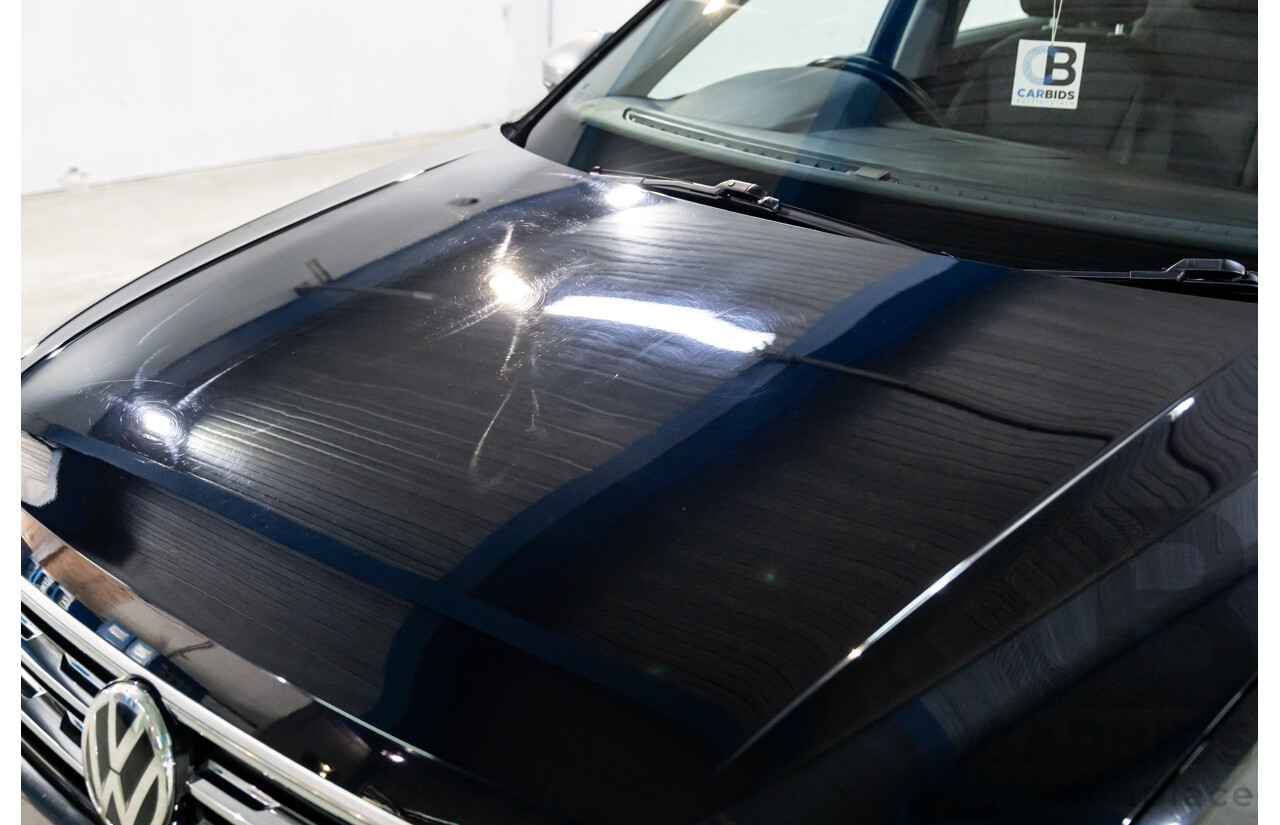 07/2018 Volkswagen Tiguan Allspace 110 TSI Comfortline (FWD) 5NA MY18 4d Wagon Deep Black Pearl Turbo 1.4L