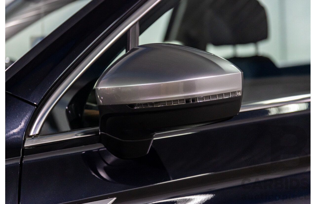 07/2018 Volkswagen Tiguan Allspace 110 TSI Comfortline (FWD) 5NA MY18 4d Wagon Deep Black Pearl Turbo 1.4L