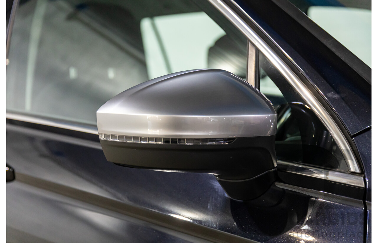 07/2018 Volkswagen Tiguan Allspace 110 TSI Comfortline (FWD) 5NA MY18 4d Wagon Deep Black Pearl Turbo 1.4L