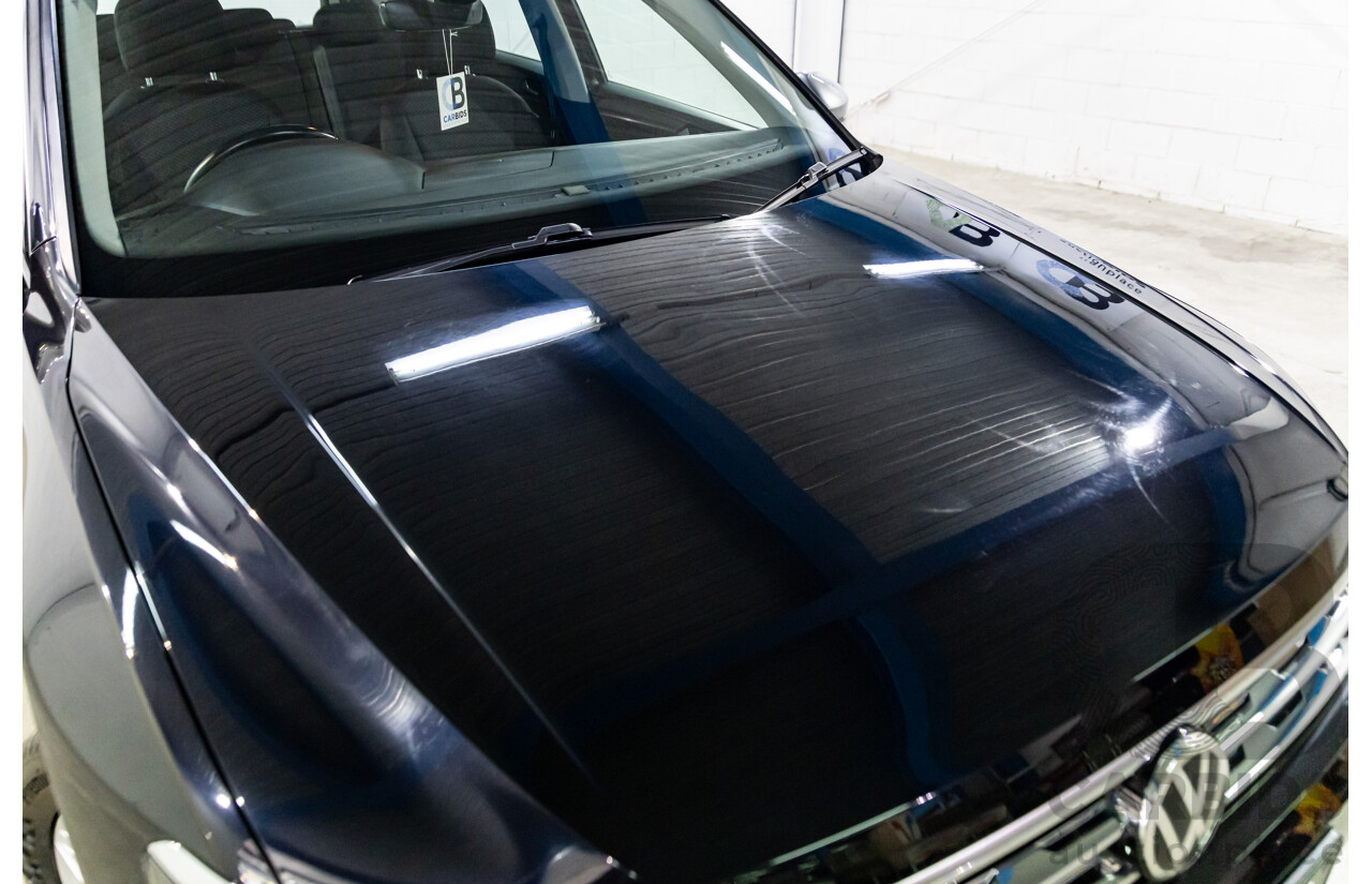 07/2018 Volkswagen Tiguan Allspace 110 TSI Comfortline (FWD) 5NA MY18 4d Wagon Deep Black Pearl Turbo 1.4L