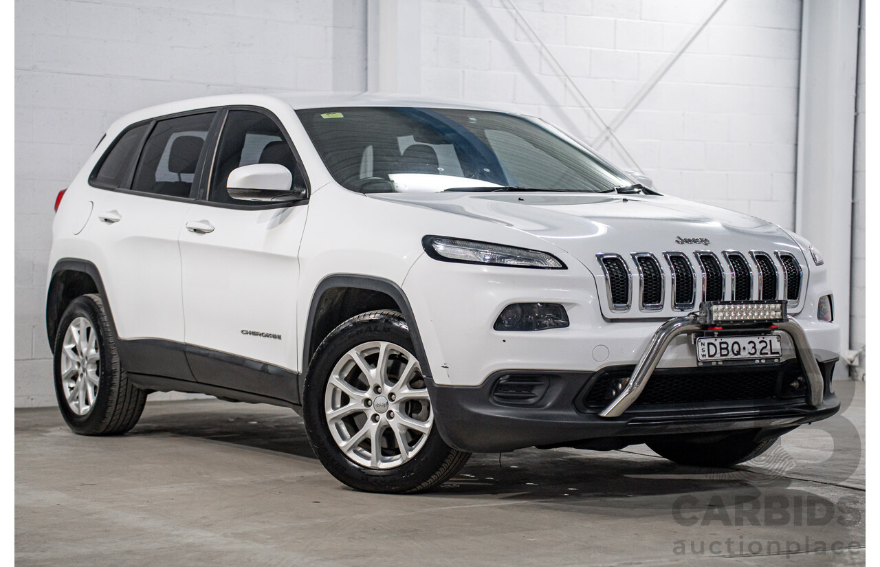2/2015 Jeep Cherokee Sport (4x2) KL MY15 4d Wagon Bright White 2.4L