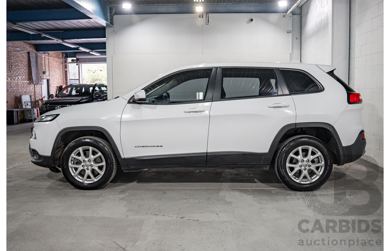 2/2015 Jeep Cherokee Sport (4x2) KL MY15 4d Wagon Bright White 2.4L