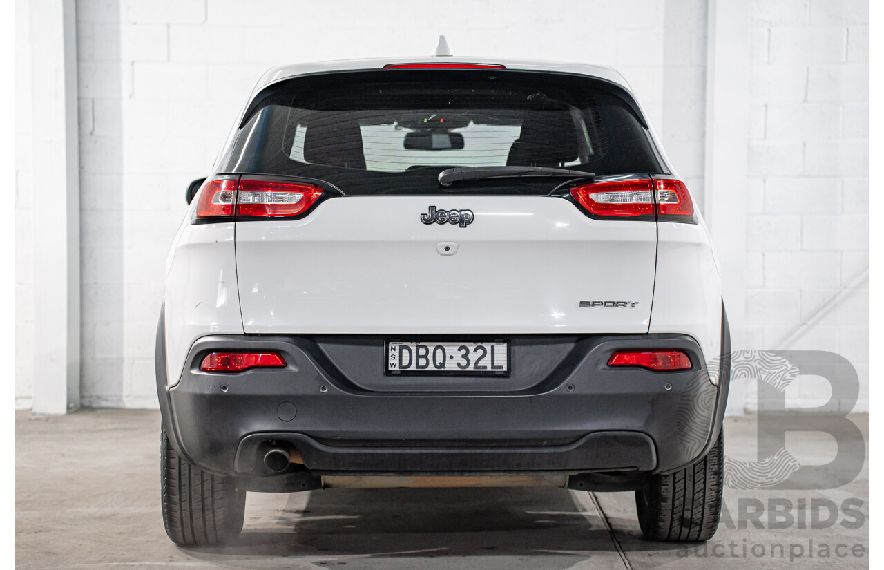 2/2015 Jeep Cherokee Sport (4x2) KL MY15 4d Wagon Bright White 2.4L