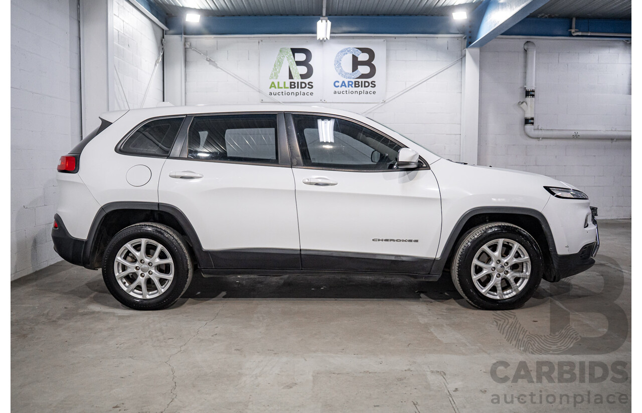 2/2015 Jeep Cherokee Sport (4x2) KL MY15 4d Wagon Bright White 2.4L