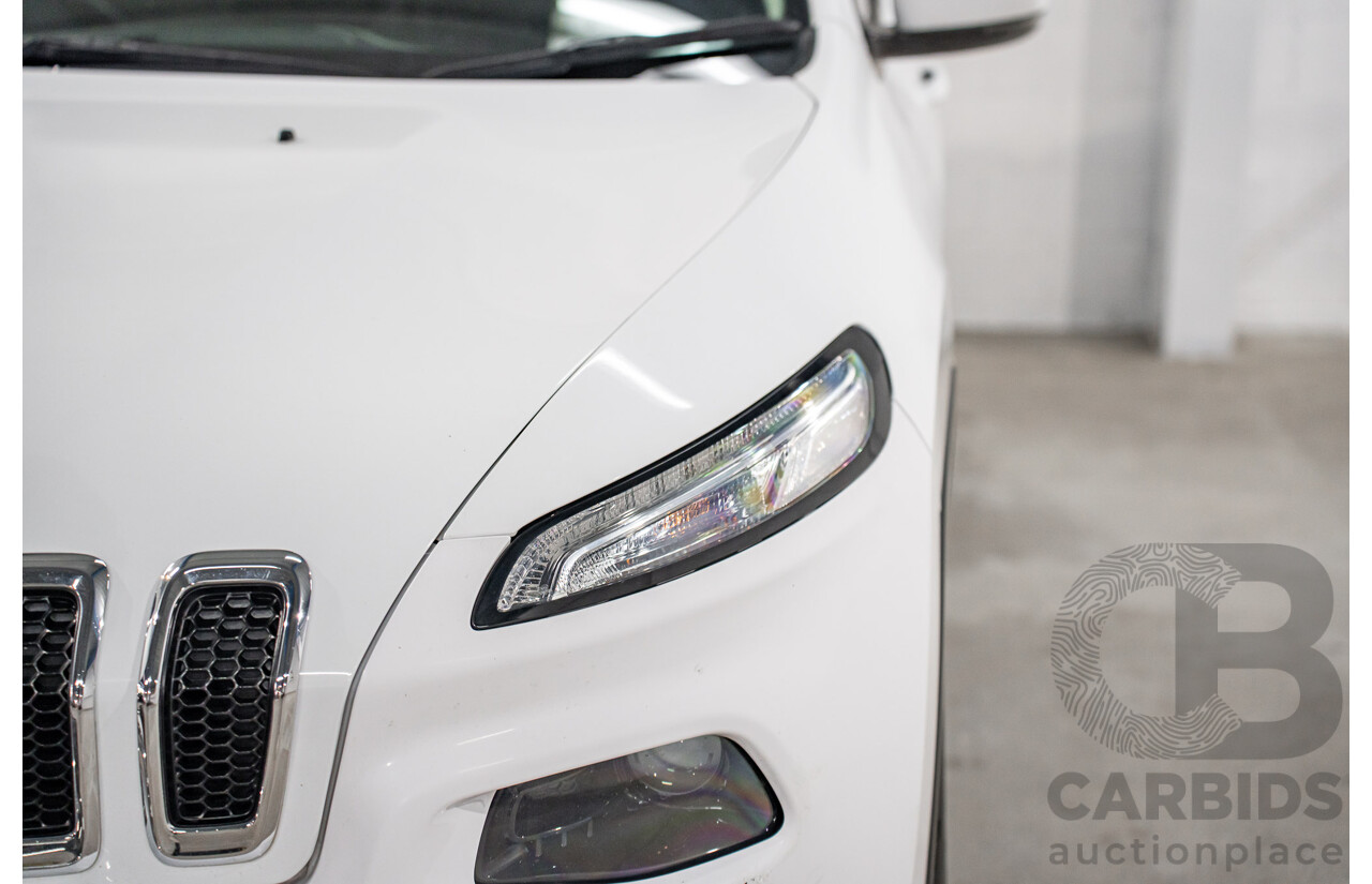 2/2015 Jeep Cherokee Sport (4x2) KL MY15 4d Wagon Bright White 2.4L