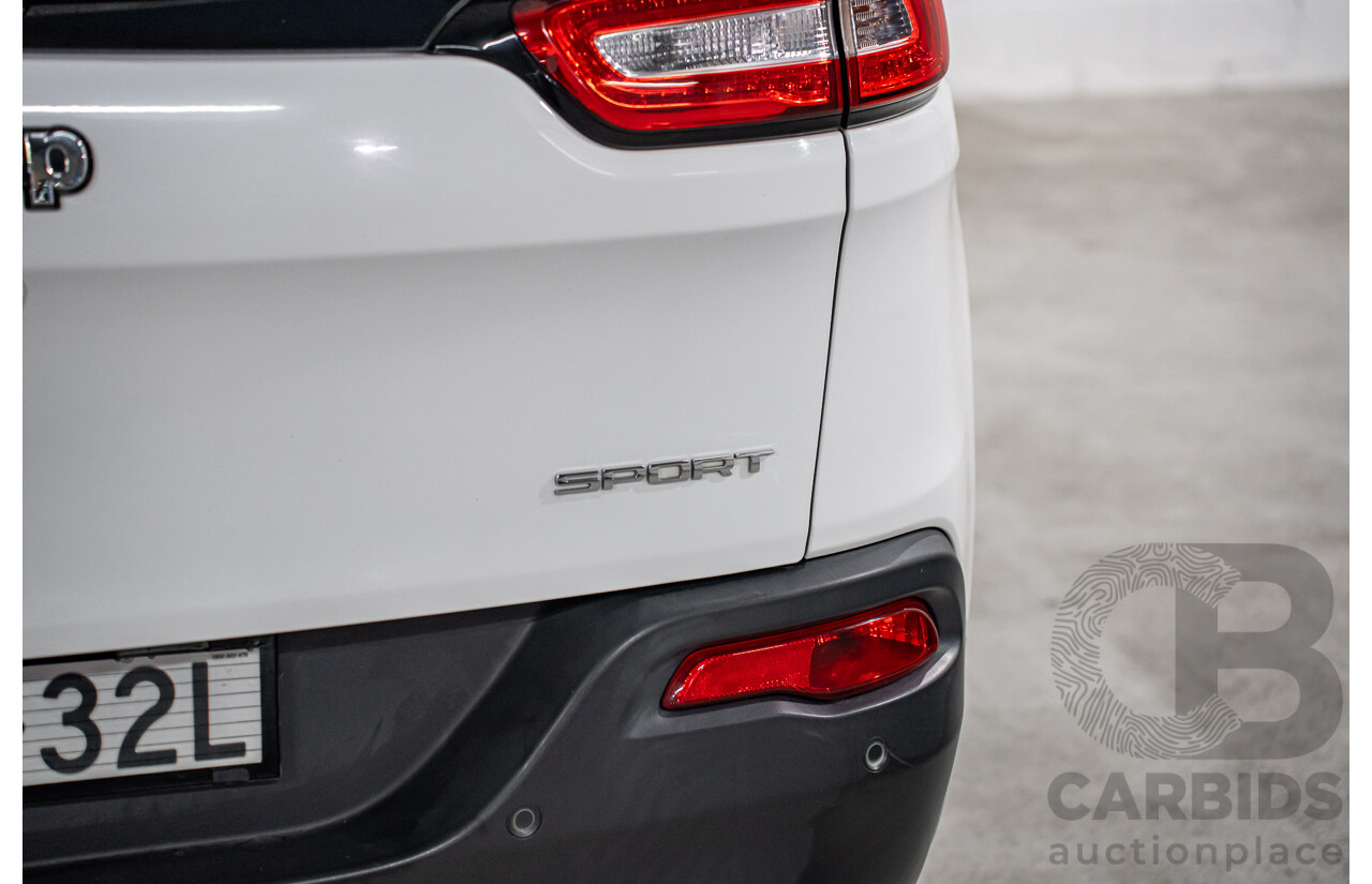 2/2015 Jeep Cherokee Sport (4x2) KL MY15 4d Wagon Bright White 2.4L