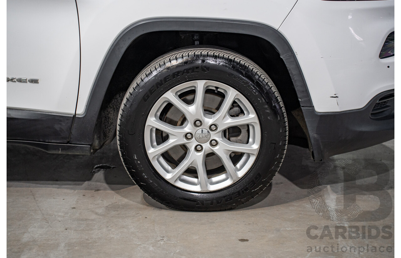 2/2015 Jeep Cherokee Sport (4x2) KL MY15 4d Wagon Bright White 2.4L