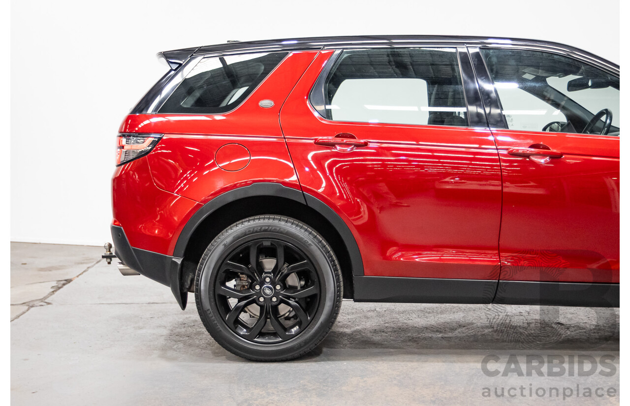 08/2017 Land Rover Discovery Sport TD4 180 HSE (AWD) LC MY17 4D Wagon Firenze Red Turbo Diesel 2.0L