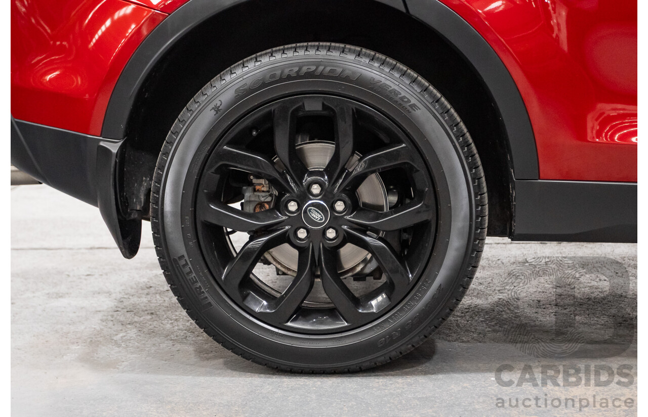 08/2017 Land Rover Discovery Sport TD4 180 HSE (AWD) LC MY17 4D Wagon Firenze Red Turbo Diesel 2.0L