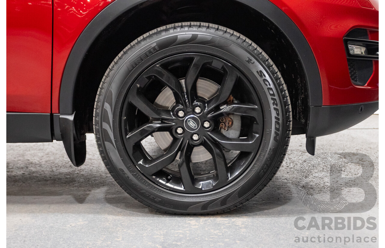 08/2017 Land Rover Discovery Sport TD4 180 HSE (AWD) LC MY17 4D Wagon Firenze Red Turbo Diesel 2.0L