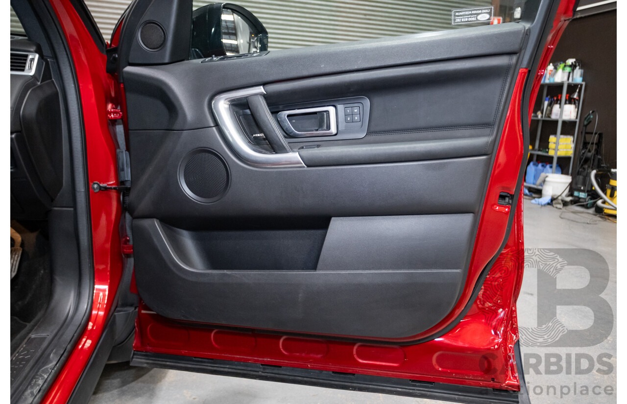 08/2017 Land Rover Discovery Sport TD4 180 HSE (AWD) LC MY17 4D Wagon Firenze Red Turbo Diesel 2.0L