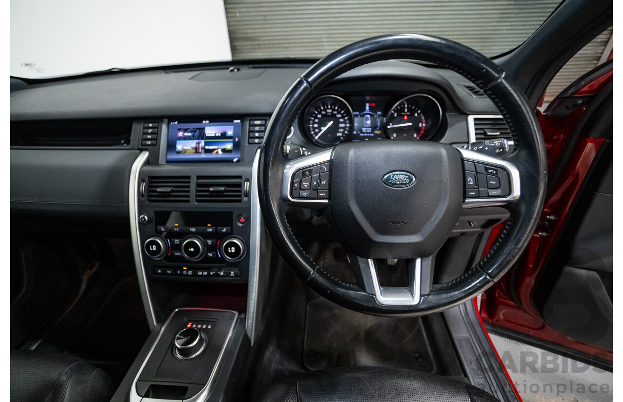 08/2017 Land Rover Discovery Sport TD4 180 HSE (AWD) LC MY17 4D Wagon Firenze Red Turbo Diesel 2.0L