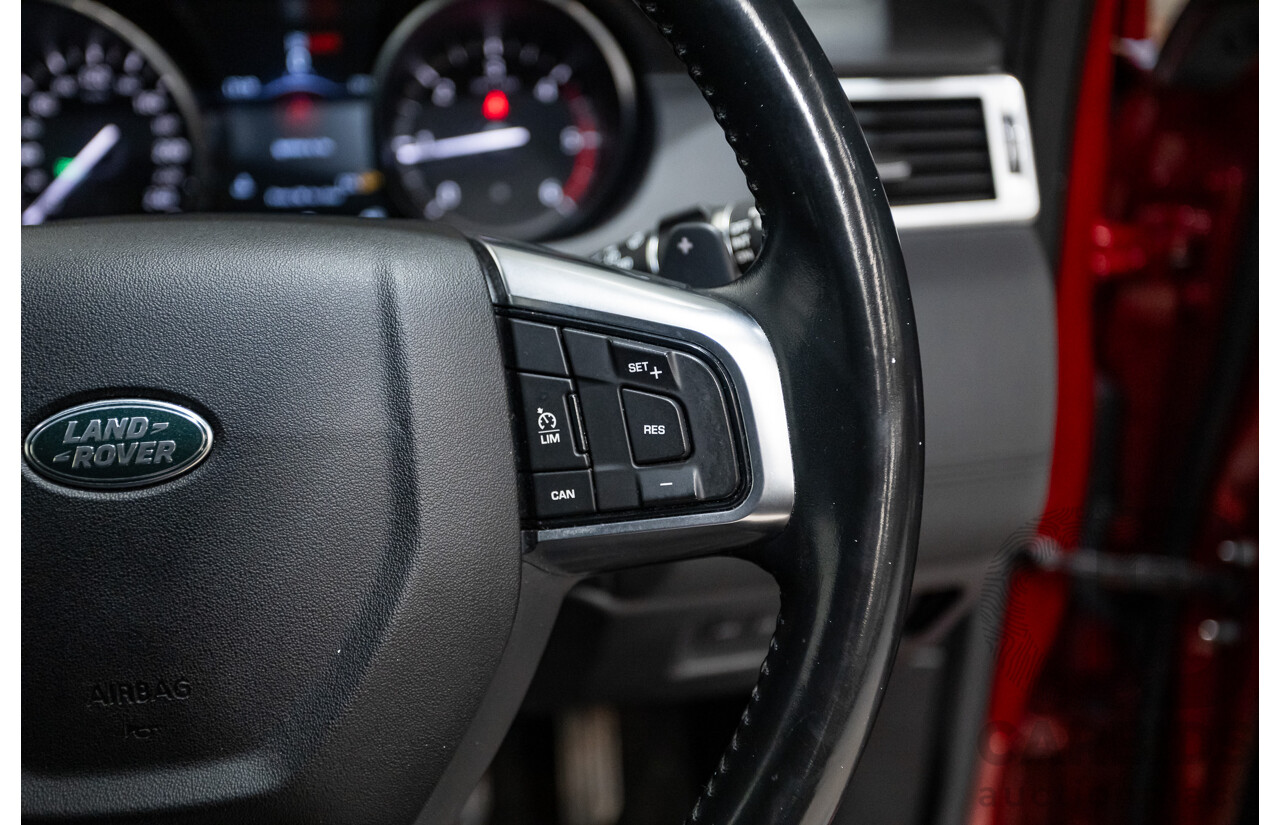 08/2017 Land Rover Discovery Sport TD4 180 HSE (AWD) LC MY17 4D Wagon Firenze Red Turbo Diesel 2.0L