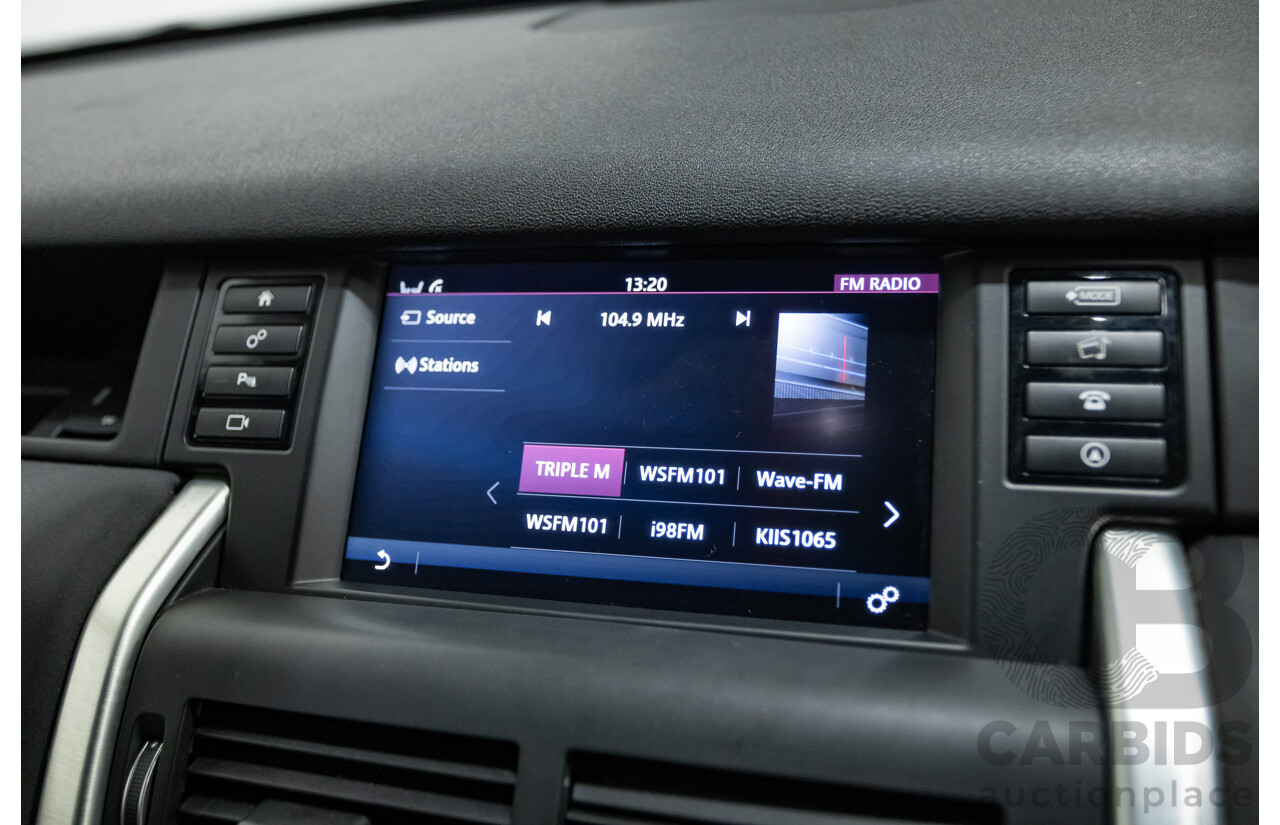 08/2017 Land Rover Discovery Sport TD4 180 HSE (AWD) LC MY17 4D Wagon Firenze Red Turbo Diesel 2.0L