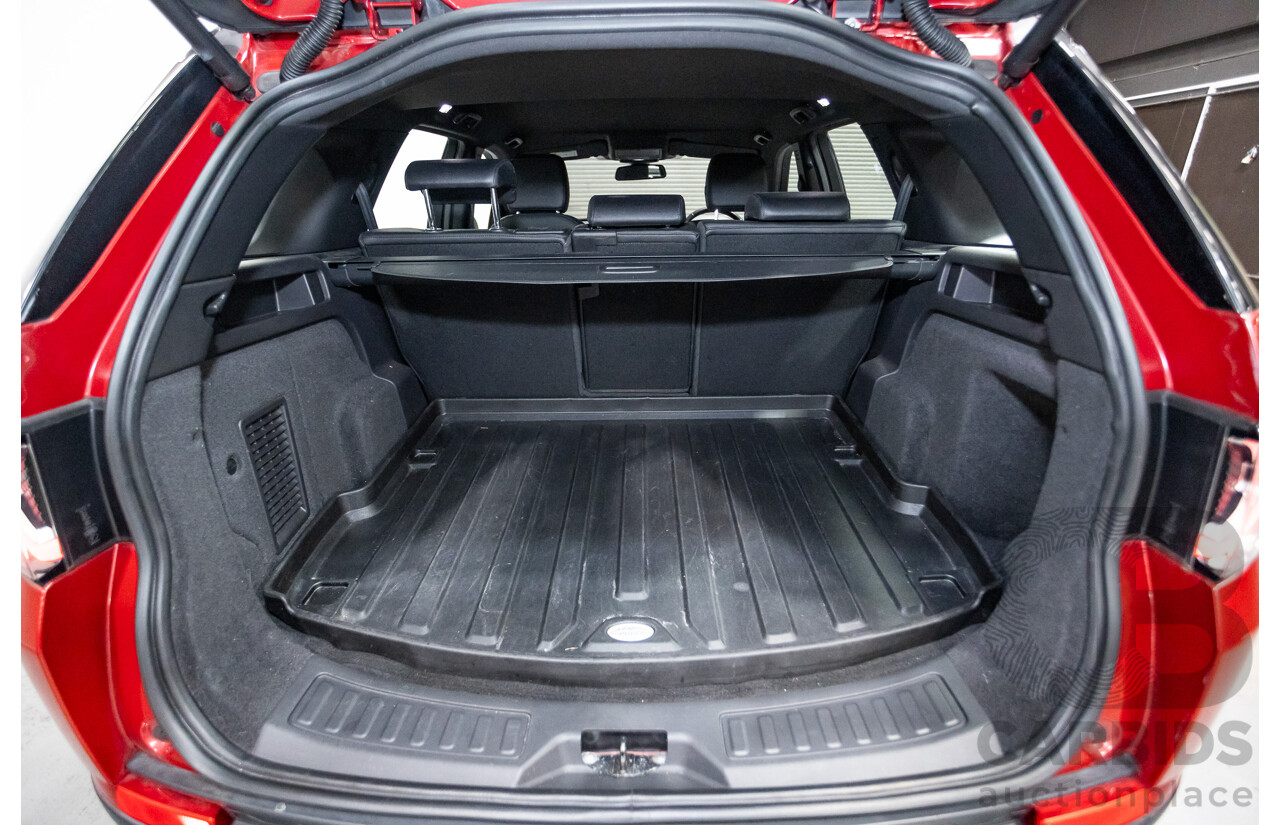 08/2017 Land Rover Discovery Sport TD4 180 HSE (AWD) LC MY17 4D Wagon Firenze Red Turbo Diesel 2.0L