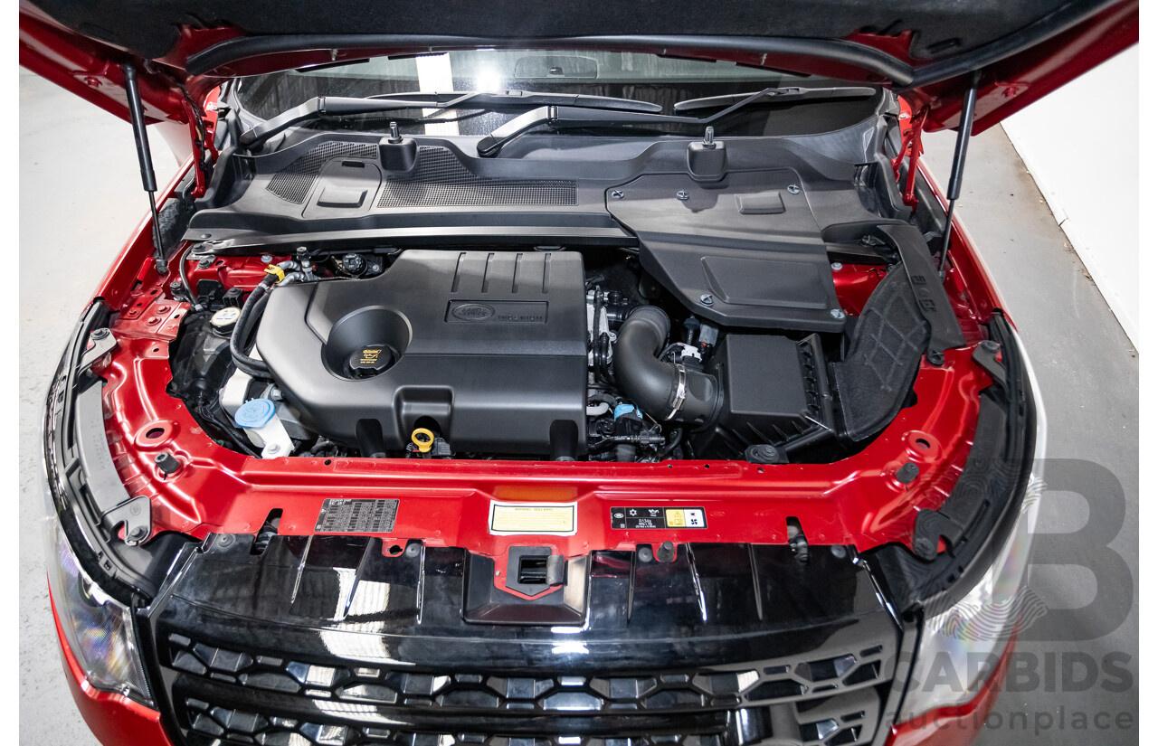 08/2017 Land Rover Discovery Sport TD4 180 HSE (AWD) LC MY17 4D Wagon Firenze Red Turbo Diesel 2.0L