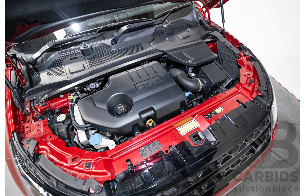 08/2017 Land Rover Discovery Sport TD4 180 HSE (AWD) LC MY17 4D Wagon Firenze Red Turbo Diesel 2.0L