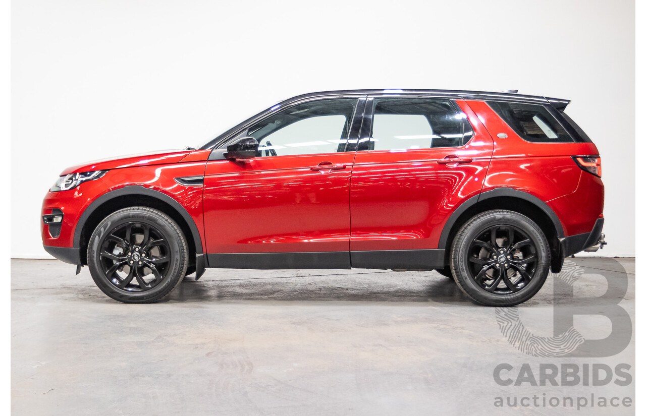 08/2017 Land Rover Discovery Sport TD4 180 HSE (AWD) LC MY17 4D Wagon Firenze Red Turbo Diesel 2.0L