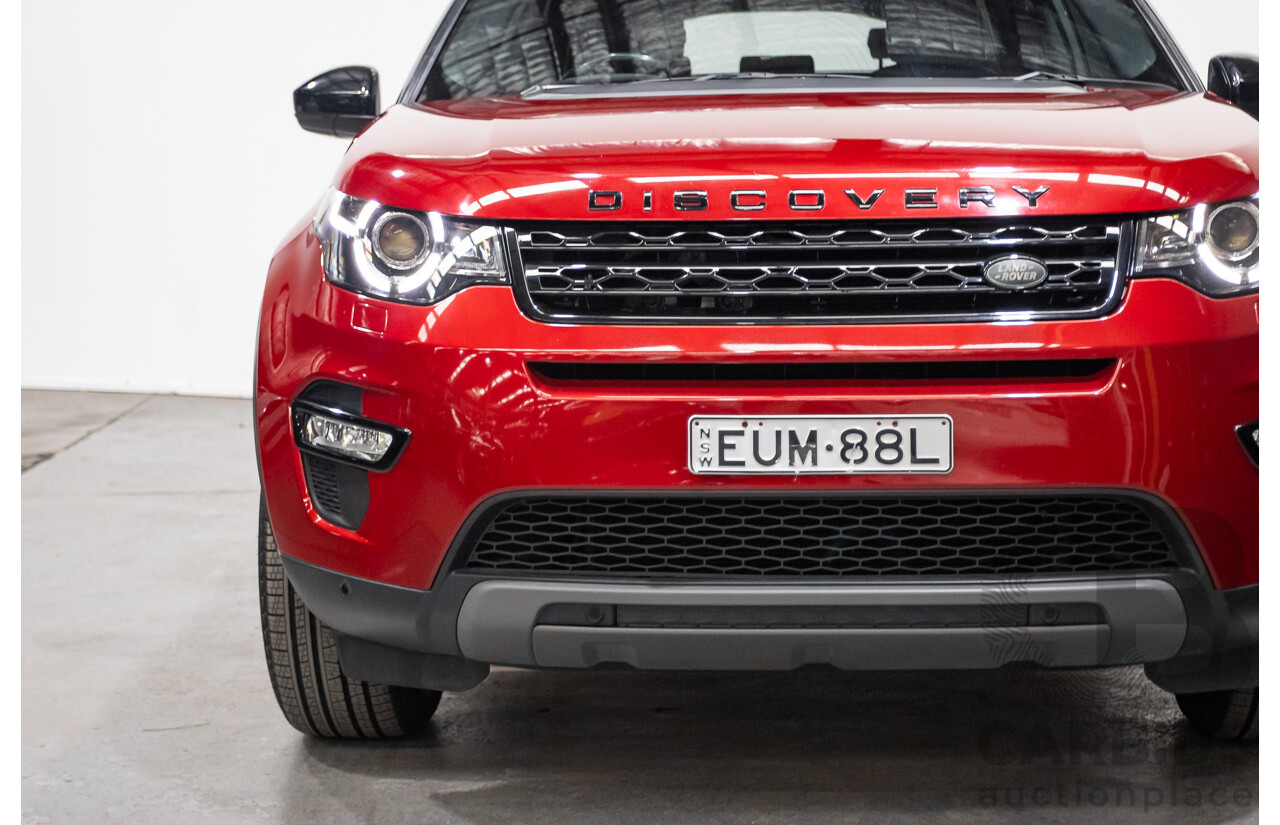08/2017 Land Rover Discovery Sport TD4 180 HSE (AWD) LC MY17 4D Wagon Firenze Red Turbo Diesel 2.0L