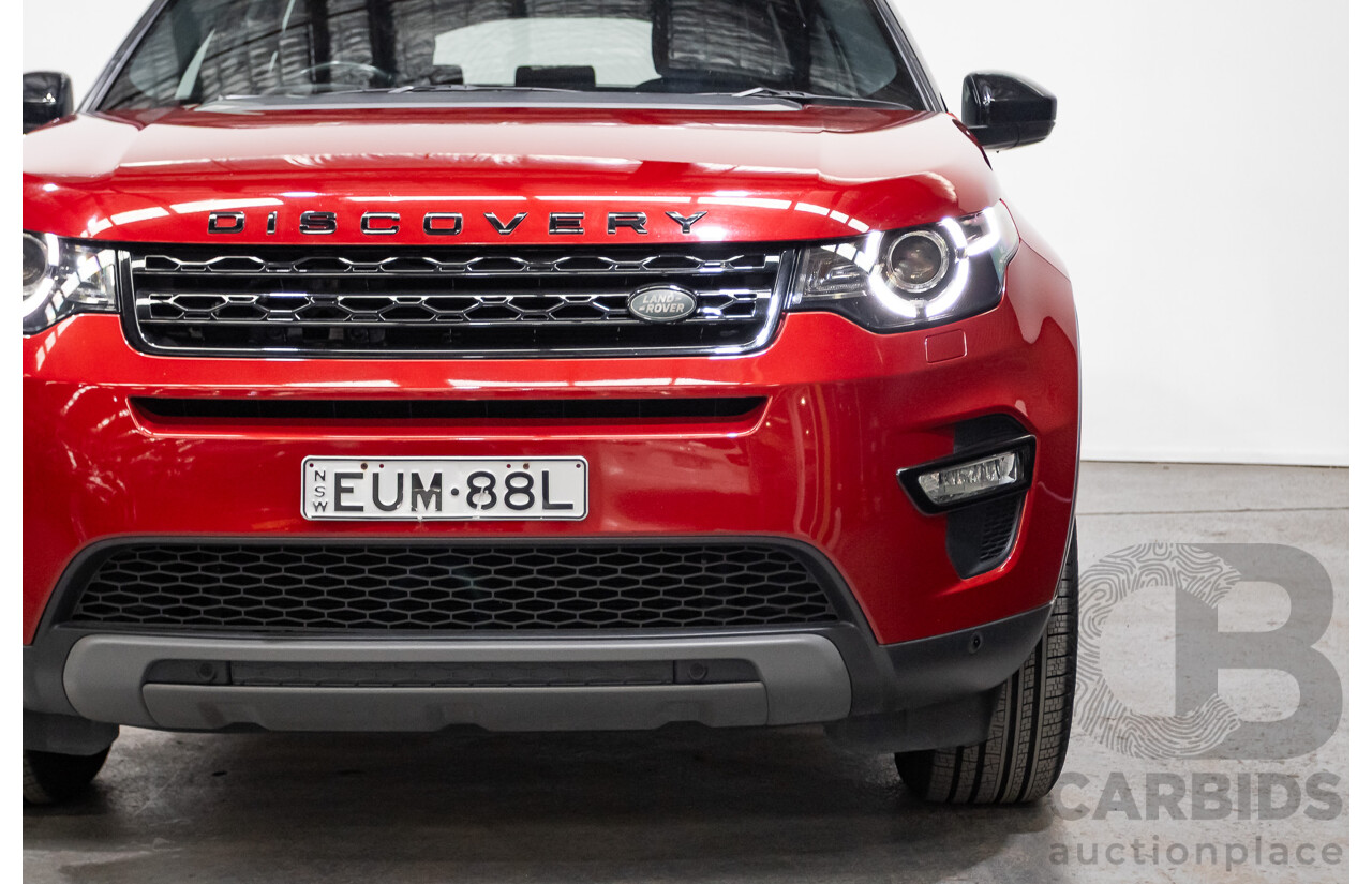 08/2017 Land Rover Discovery Sport TD4 180 HSE (AWD) LC MY17 4D Wagon Firenze Red Turbo Diesel 2.0L