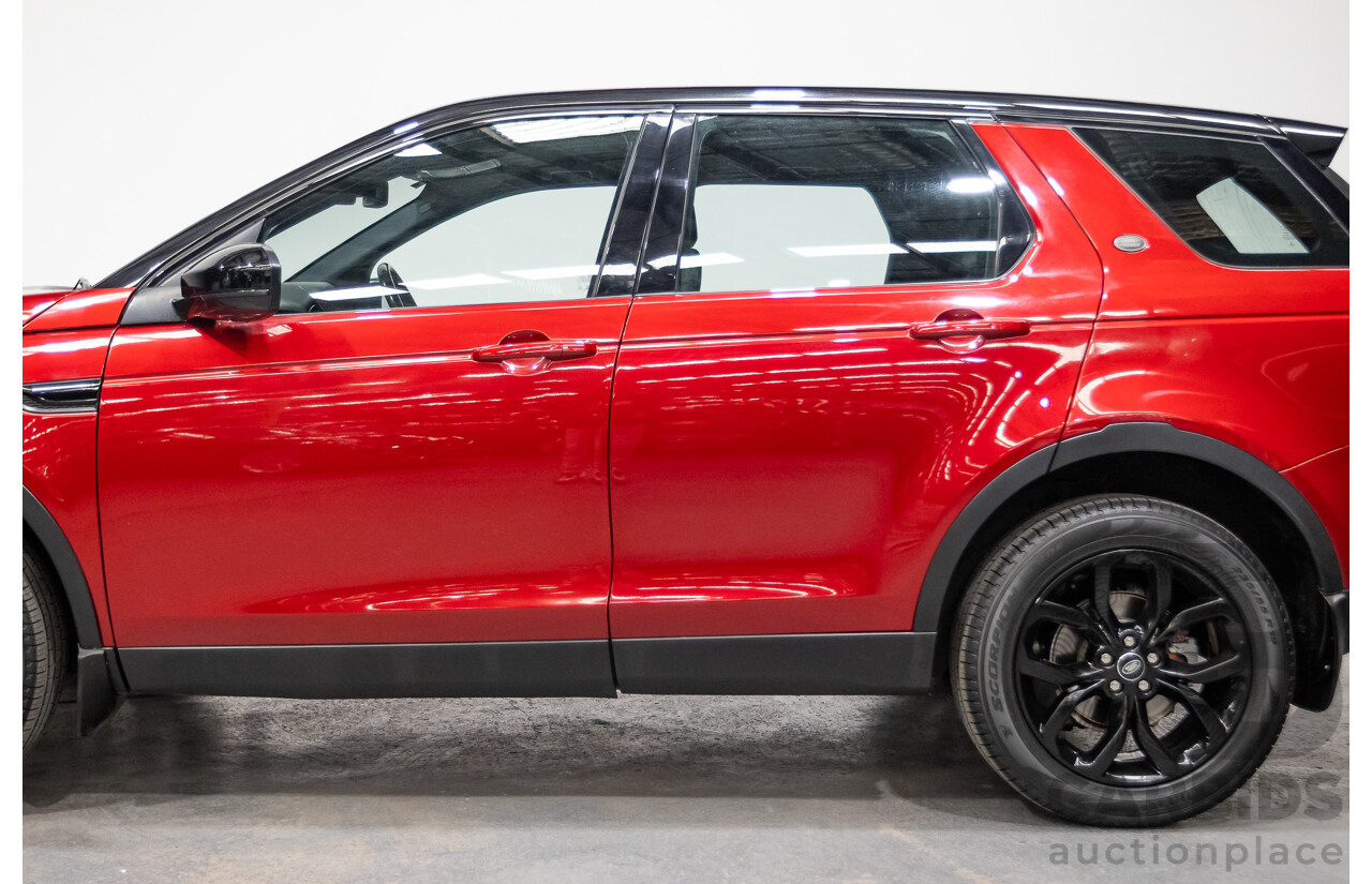 08/2017 Land Rover Discovery Sport TD4 180 HSE (AWD) LC MY17 4D Wagon Firenze Red Turbo Diesel 2.0L