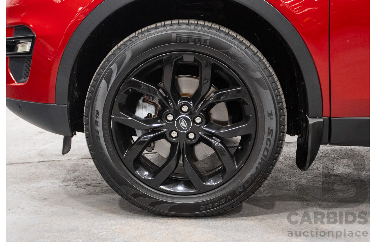 08/2017 Land Rover Discovery Sport TD4 180 HSE (AWD) LC MY17 4D Wagon Firenze Red Turbo Diesel 2.0L