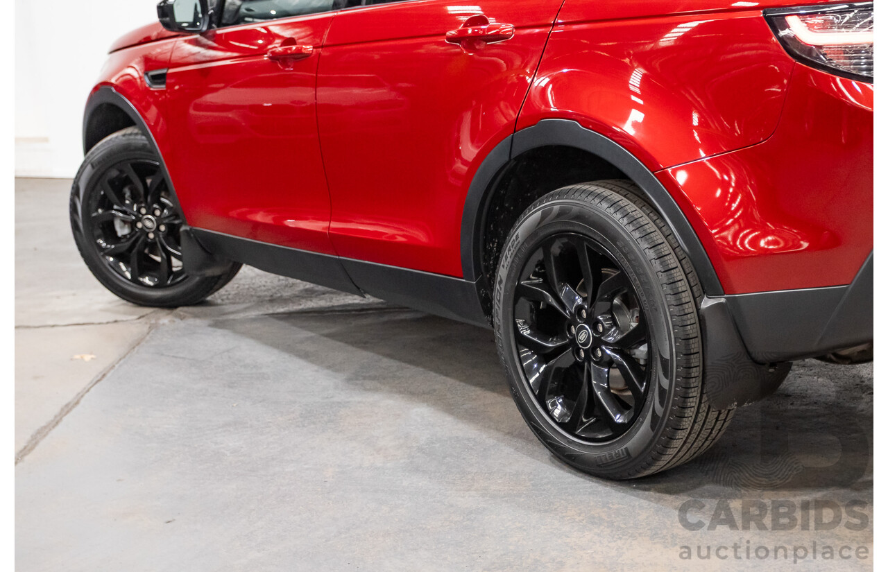 08/2017 Land Rover Discovery Sport TD4 180 HSE (AWD) LC MY17 4D Wagon Firenze Red Turbo Diesel 2.0L