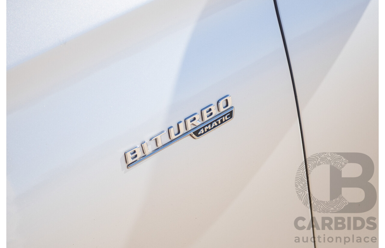 05/2017 Mercedes Benz E43 AMG 4Matic (AWD) MY17 W213 4d Sedan Iridium Silver Metallic Twin Turbo V6 3.0L