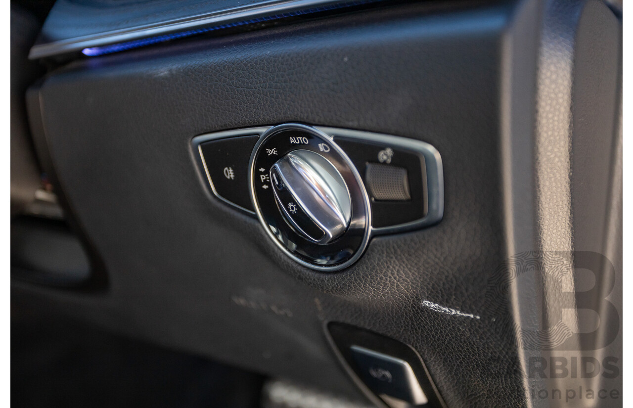 05/2017 Mercedes Benz E43 AMG 4Matic (AWD) MY17 W213 4d Sedan Iridium Silver Metallic Twin Turbo V6 3.0L