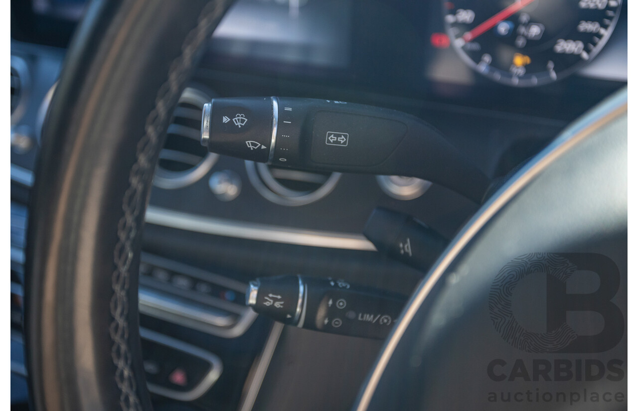 05/2017 Mercedes Benz E43 AMG 4Matic (AWD) MY17 W213 4d Sedan Iridium Silver Metallic Twin Turbo V6 3.0L