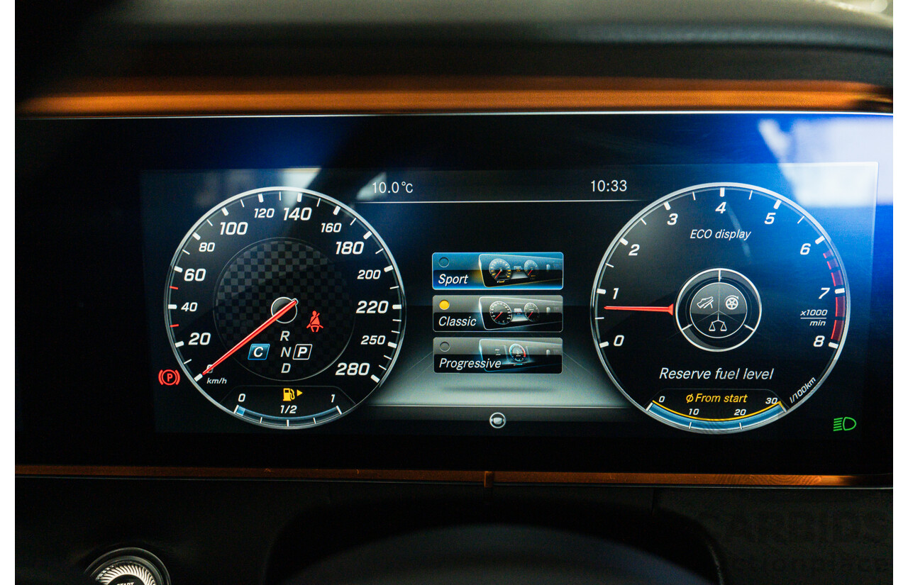 05/2017 Mercedes Benz E43 AMG 4Matic (AWD) MY17 W213 4d Sedan Iridium Silver Metallic Twin Turbo V6 3.0L