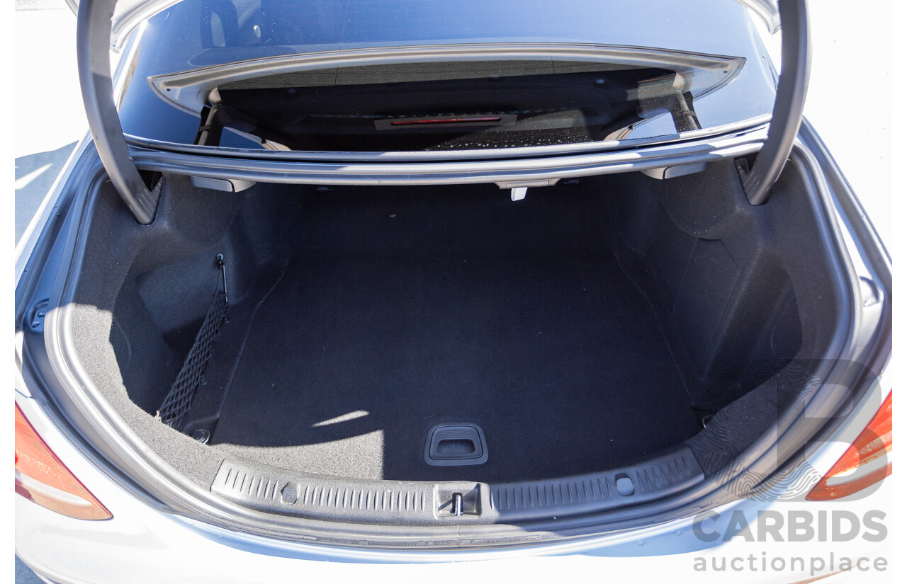 05/2017 Mercedes Benz E43 AMG 4Matic (AWD) MY17 W213 4d Sedan Iridium Silver Metallic Twin Turbo V6 3.0L