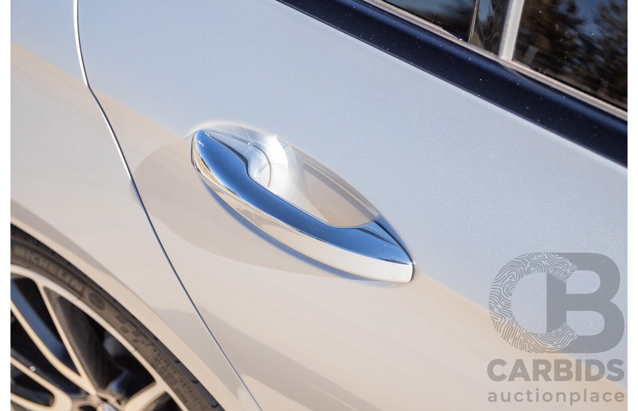 05/2017 Mercedes Benz E43 AMG 4Matic (AWD) MY17 W213 4d Sedan Iridium Silver Metallic Twin Turbo V6 3.0L