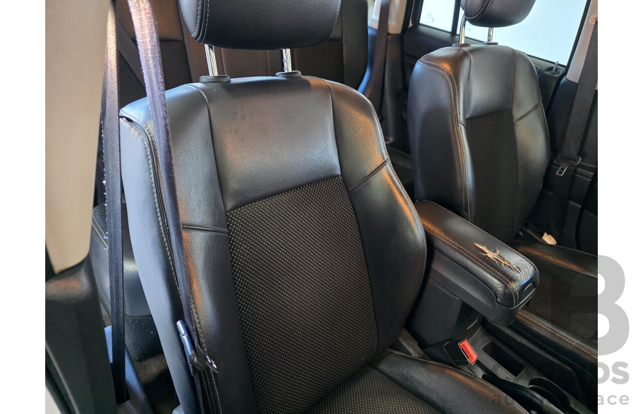 4/2014 Jeep Compass North (4x2) MK MY14 4d Wagon White 2.0L