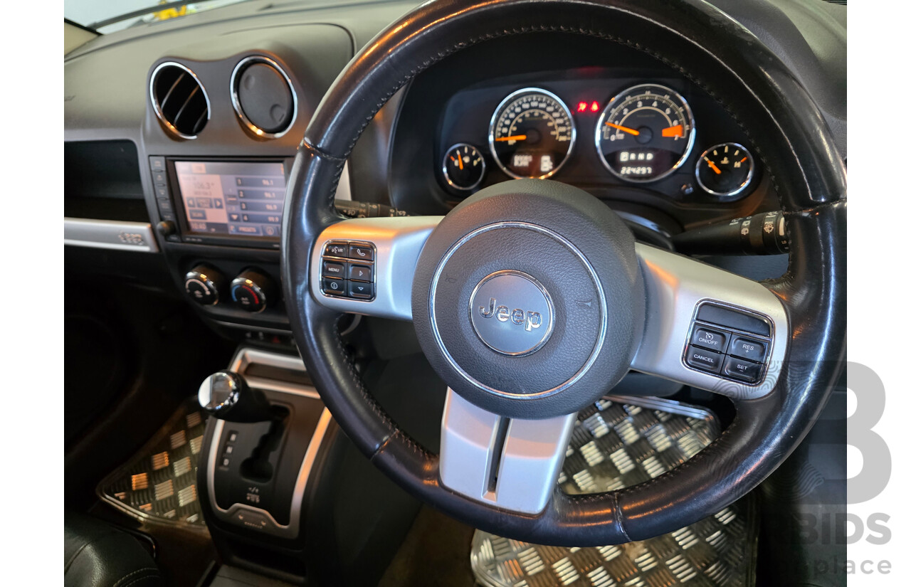 4/2014 Jeep Compass North (4x2) MK MY14 4d Wagon White 2.0L