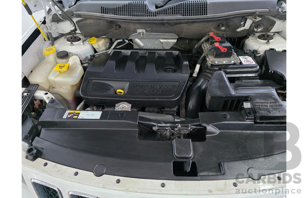 4/2014 Jeep Compass North (4x2) MK MY14 4d Wagon White 2.0L