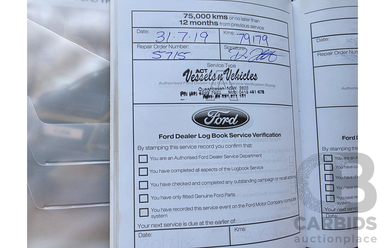 4/2013 Ford Kuga Trend (AWD) TF 4d Wagon Ink Blue Turbo 1.6L