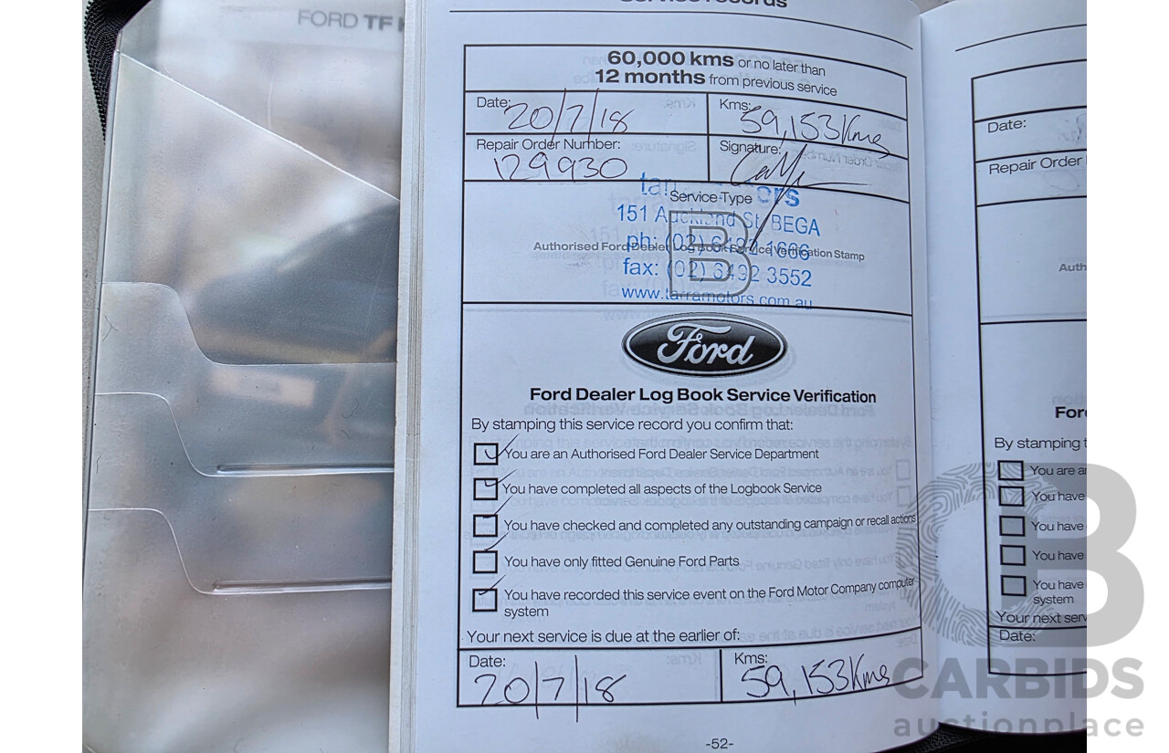 4/2013 Ford Kuga Trend (AWD) TF 4d Wagon Ink Blue Turbo 1.6L